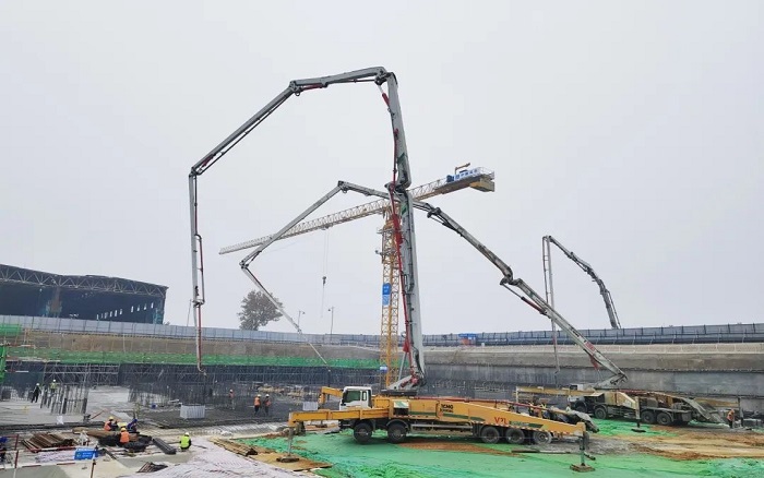 生态建设再添新篇！总62米泵车组团助建泉城