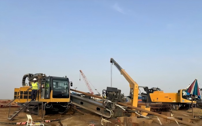 贯通海外“地下动脉”！总水平定向钻机高效服务全球管线​