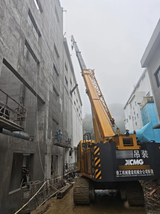 5米窄缝显神威！请看XGTC30L5助力破解“灰尘围城”！