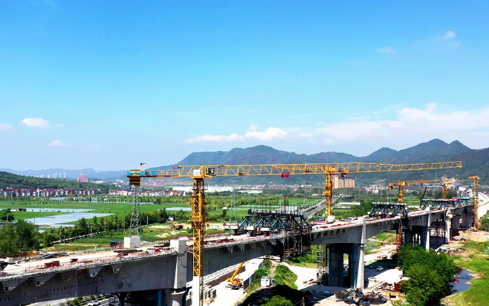 凌空起舞，飞跨南北！总群塔助建浙江“诗画走廊”