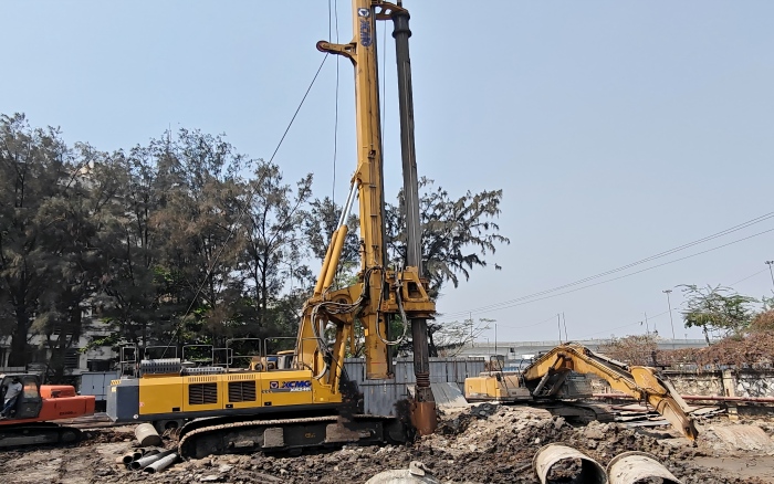 以“稳”护航！总XR240I旋挖钻机助力南亚基建项目