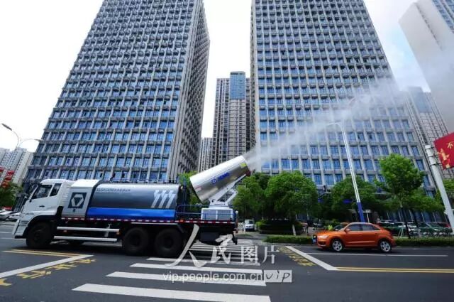 清凉启动！总雾炮车魅力指数100分！